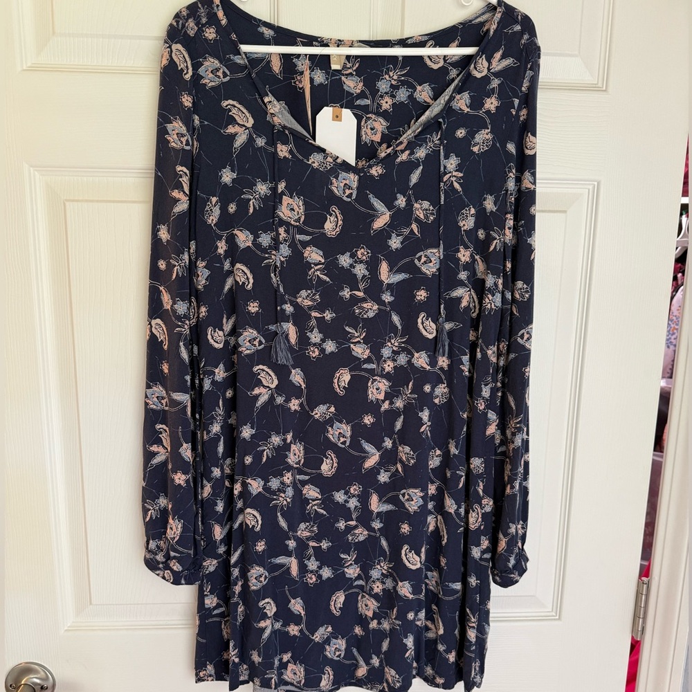 Floral Long Sleeve Dress